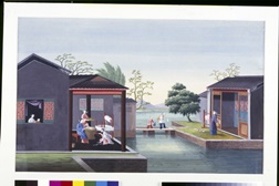 Workshop de pinturas China Trade no Museu do Oriente