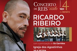 Concerto de Reis da Fundação da Casa de Bragança com Ricardo Ribeiro - Dia 4 de janeiro