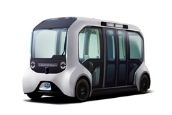 Toyota e-Palette versão Tóquio 2020 - Projetado para fornecer mobilidade autónoma a atletas
