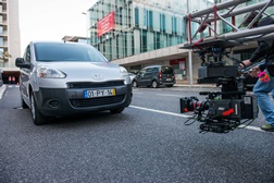 Peugeot filma em Lisboa novo Filme Publicitário Partner Office