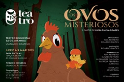 Teatro do Noroeste apresenta "Os Ovos Misteriosos" em Viana do Castelo
