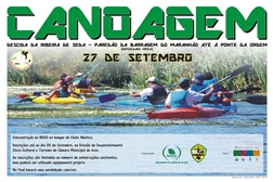 Descer a Ribeira de Seda numa canoa
