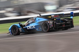 Filipe Albuquerque no segundo lugar do pódio em Indianapolis