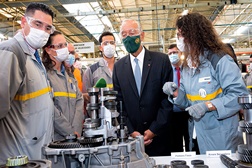 40º aniversário da fábrica Renault Cacia  - Marcelo rebelo de Sousa visitou a fábrica