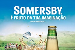 A imaginação sai à rua com Somersby 