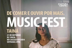 Cascais recebe concerto gratuito de Tainá  - CascaiShopping Music Fest