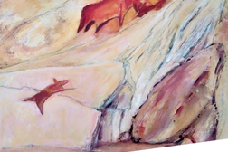 Exposição de Pintura "Memória da PEDRA" de Maria Cecília Louraço - Museu Interactivo do Megalitismo - Mora