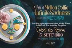 Billy Corgan em Lisboa - Dia 15 de Setembro no Coliseu dos Recreios