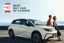 BYD DOLPHIN conquista prémio "Best Buy Car of Europe 2024" - Compacto, mas espaçoso e muito seguro