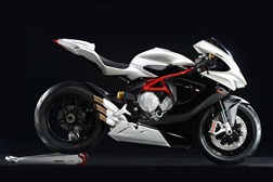 MV Agusta F3 800 branco pérola/preto