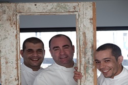 Chefs Luís Espada, Vítor Sobral e Hugo Nascimento