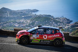 Rally Vinho da Madeira José Pedro Fontes e Inês Ponte terminam em 3º à geral  - E alcançam o 2º lugar no CPR