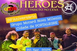 26º Aniversári Grupo Motard Novo Milénio 20 de Setembro 2025 - Grupo Motard Cidade de Portalegre 20 de Setembro 2025