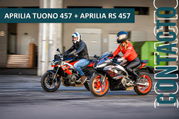 Video do Contraponto Aprilia RS 457 e Tuono 457