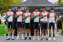 Portugal inicia Taça das Nações com 15.º lugar em contrarrelógio coletivo