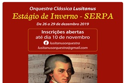 Estágio e concerto dedicado a Mozart em Serpa