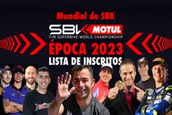 SBK, 2023 - Lista de inscritos confirmada - São 23 pilotos ao todo