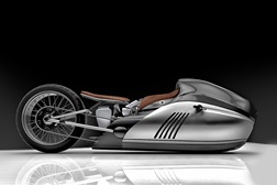 BMW Alpha Concept - pronta para Bonneville Salt Flats.