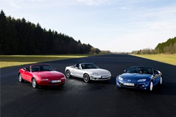 ‘Site’ comemorativo do aniversário do Mazda MX-5