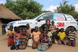 Goodyear apoia Organização SOS Children's Villages na Zâmbia e Sudão