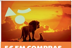 "O Rei Leão" em sessão de cinema infantil gratuita no Alegro Castelo Branco