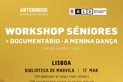 Workshop de Dança Contemporânea para Séniores  - Biblioteca de Marvila