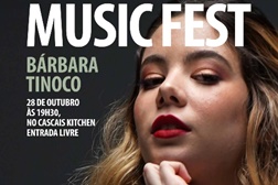 Bárbara Tinoco em concerto gratuito no CascaiShopping Music Fest