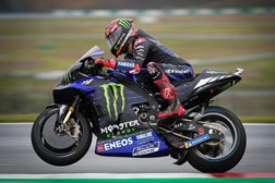 MotoGP, 2022, Portimão - Quartararo de fio a pavio - Quartararo foi perfeito no seu ataque
