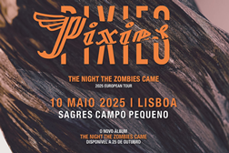Pixies trazem ao Sagres Campo Pequeno o novo álbum em 2025 - Álbum editado a 25 de Outubro