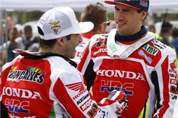 Paulo Gonçalves e Joan Barreda