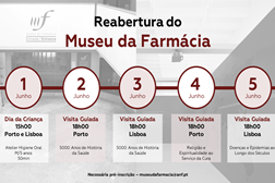 Museu da Farmácia reabre ao público no Dia Mundial da Criança   