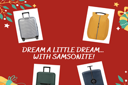 Sugestões da Samsonite para este Natal
