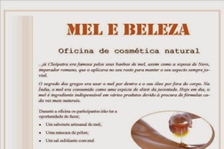Oficina de cosmética natural "Mel e Beleza" em Vila Real