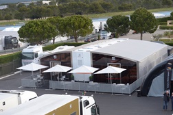 O restaurante móvel da SEAT Leon Eurocup