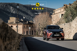 Lexus RZ premiado com cinco estrelas - Nos testes de segurança EURO NCAP