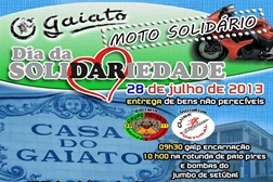 Acção de solidariedade motard com a Casa do Gaiato de Setúbal