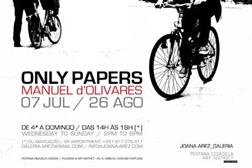 Exposição "Only Papers" de Manuel D'Olivares no Pestana Cidadela Cascais