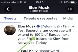 A rede Superchargers da Tesla vai cobrir toda a Europa em 2019 - Elon Musk revelou a expansão no Twitter