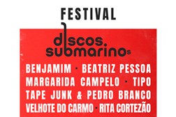 Primeiro Festival Discos Submarinos chega a 21 de Setembro - No Teatro Taborda & Jardim do Café da Garagem 