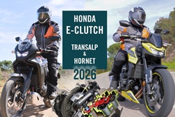 Vídeo Teste E-Clutch Honda Transalp e Hornet 750 - A Toque de Caixa