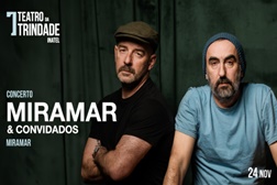 Miramar ao vivo no Festival Vodafone Paredes de Coura 2026 - E concerto no Teatro da Trindade Inatel