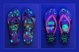 Havaianas que brilham no escuro regressam... - ... para celebrar o Halloween