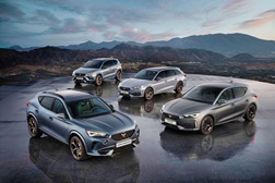 Gama CUPRA, reunida pela primeira vez  - CUPRA Formentor, CUPRA Leon, CUPRA Leon Sportstourer e CUPRA Ateca