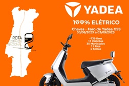 Percorrer a N2 com a Yadea G5S