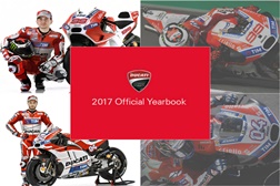 Reserve já o livro oficial da Ducati Corse da temporada de 2017