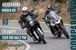 Video - Comparativo Husqvarna Norden 901 vs Triumph Tiger 900 Rally Pro - Adventure Premium
