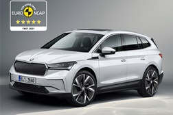 Novo Škoda Enyaq IV conquista 5 estrelas no euro NCAP - 1º SUV elétrico da Škoda está entre os veículos mais seguros