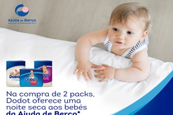 Campanha solidária garante fraldas para bebés da Ajuda de Berço