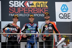 Mundial de SBK: Vitória histórica para Eugene Laverty e Voltcom Crescent Suzuki