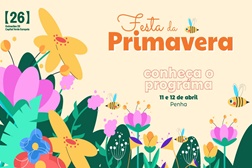 Guimarães: Festa da Primavera sobe à Penha para celebrar a natureza - Nos dias 11 e 12 de abril integrando a programação da Guimarães 26 – Capital Verde Europeia 